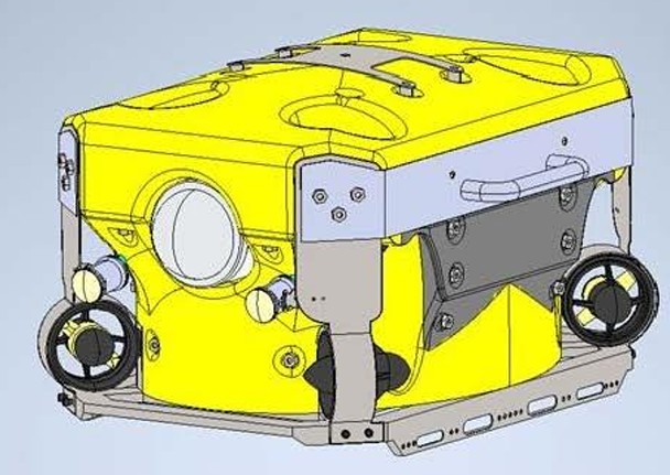 Kendaraan Survei Bawah Air (Remotely Operated Vehicle)