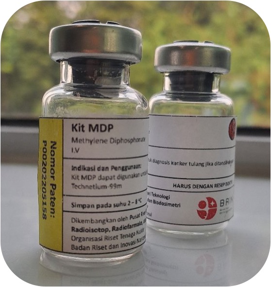 Kit Radiofarmaka MDP untuk Diagnostik Tulang
