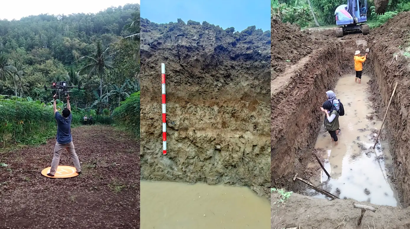 BRIN - Riset Paleotsunami Catat Tsunami Raksasa 1.800 Tahun Lalu di Selatan Jawa