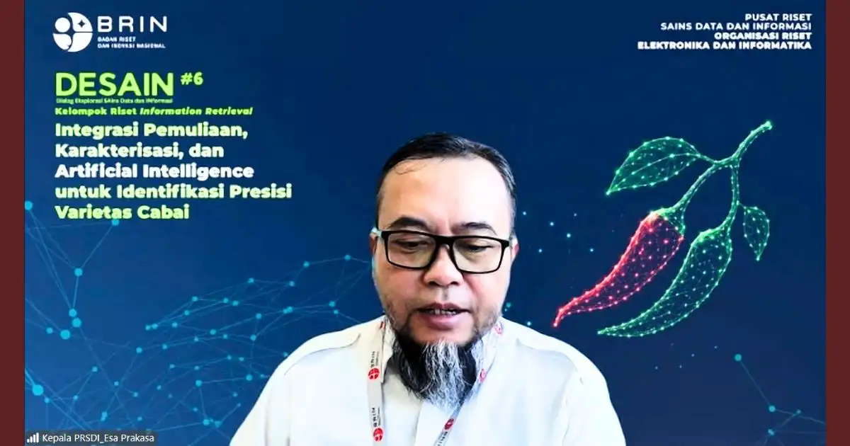 suropati303 Inovasi BRIN, Kembangkan Identifikasi Varietas Cabai Berbasis AI