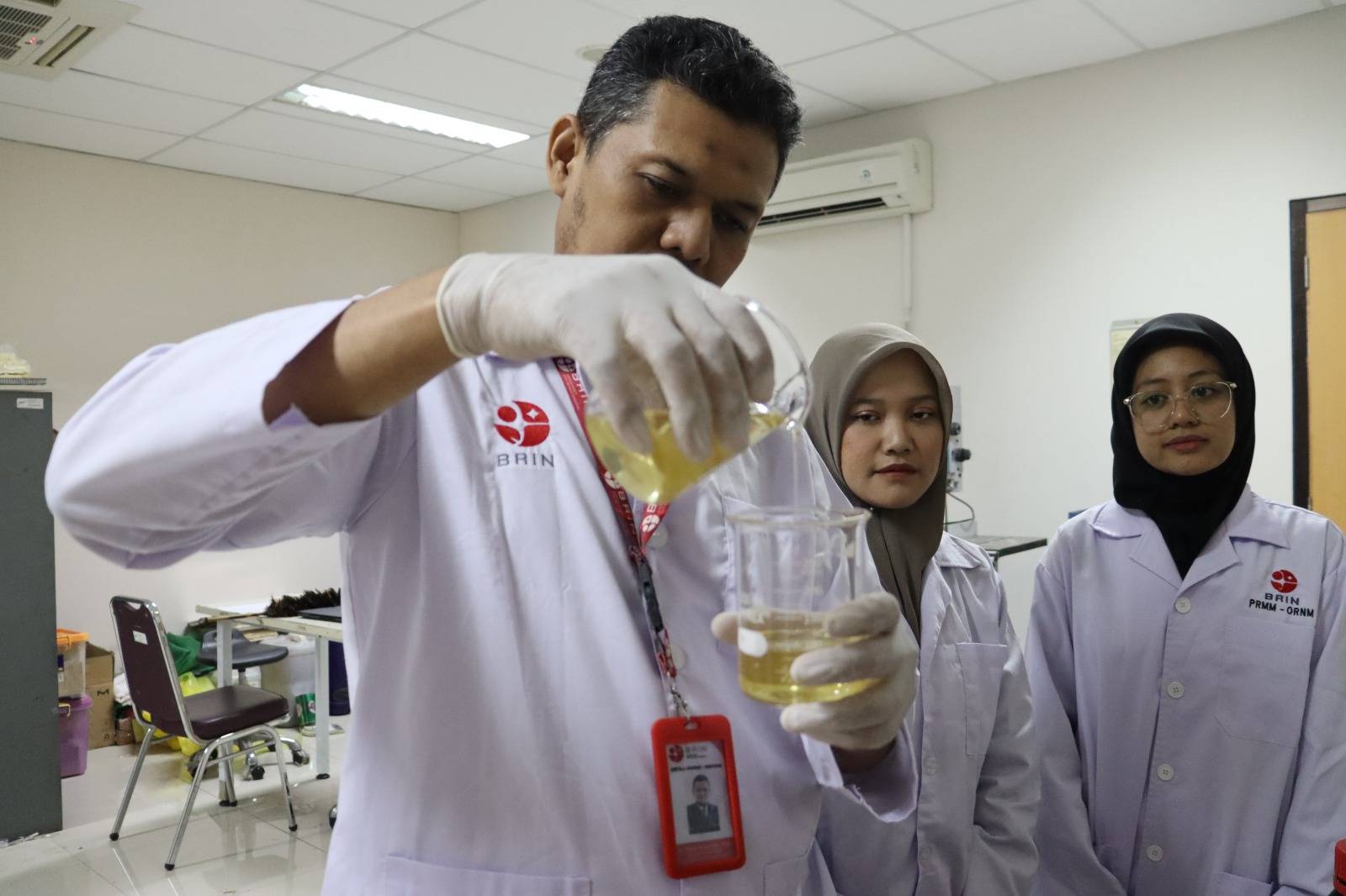 Penelitian pelumas berbasis sawit BRIN