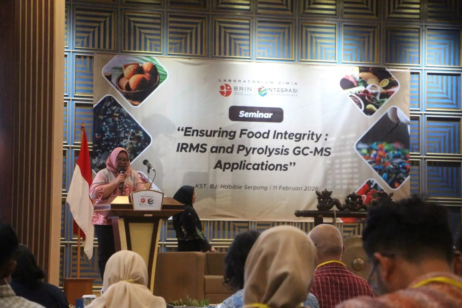 Seminar integritas pangan di BRIN